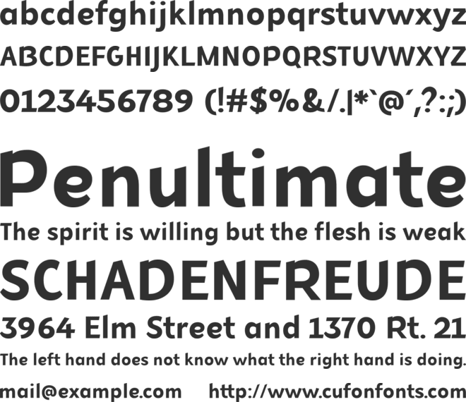 Bee Leave font preview