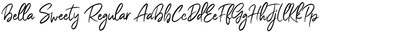 Bella Sweety Regular font