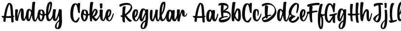 Andoly Cokie font download
