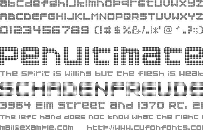 Orandakan Kana font preview