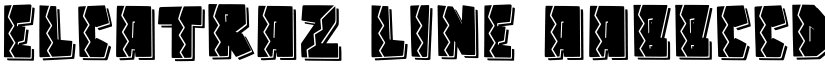 Elcatraz Line font