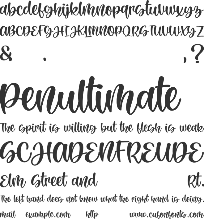 Rachel Lovelyn font preview