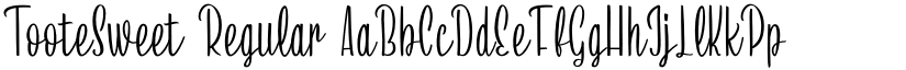 TooteSweet font download