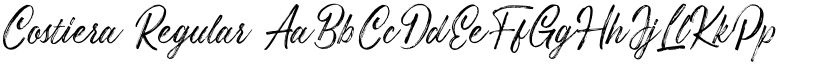 Costiera Regular font