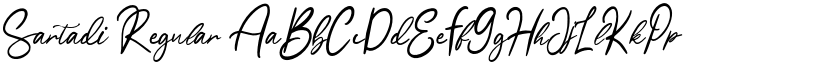 Sartadi Regular font