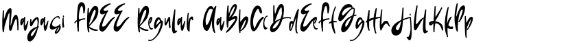 Mayasi FREE Regular font