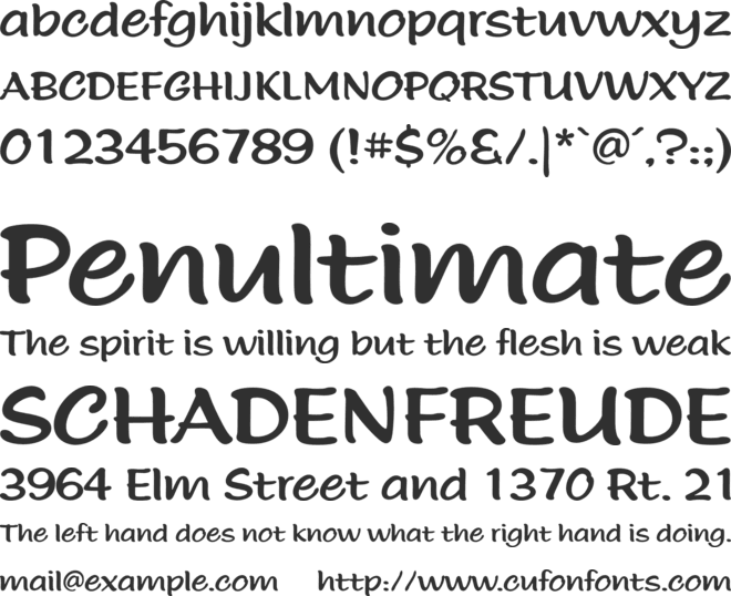 Morris Freestyle Std font preview