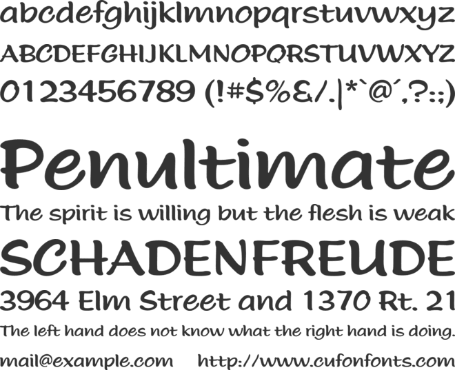 Morris Freestyle Std font preview