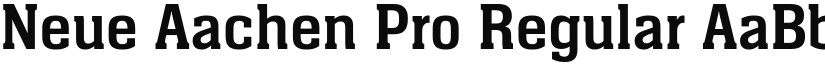 Neue Aachen Pro font download