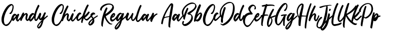 Candy Chicks Regular font