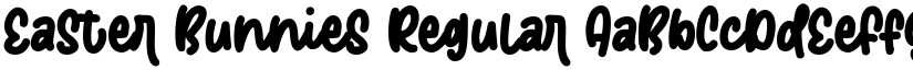 Easter Bunnies Regular font