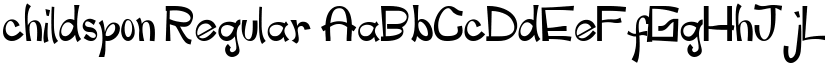 childspon Regular font