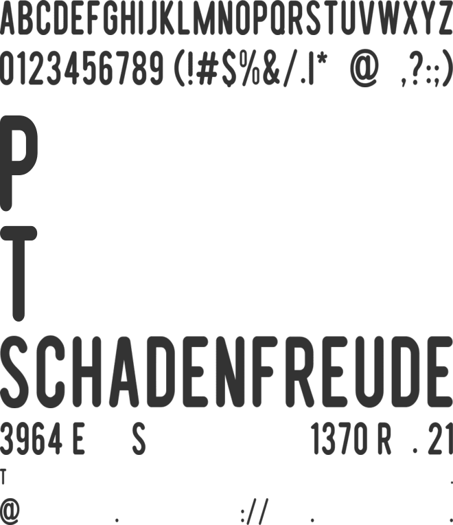 Struggle More font preview