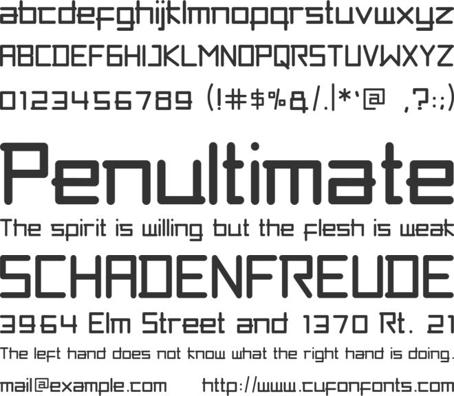 abubble font preview