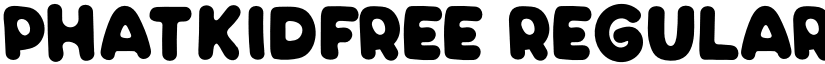 PHATKIDfree Regular font
