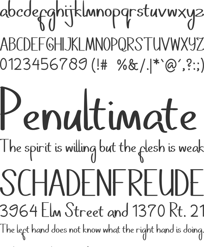 Dhestscripter font preview