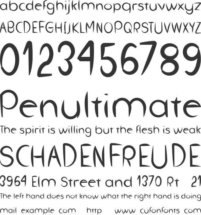 withbestmate font preview