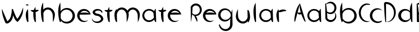 withbestmate Regular font