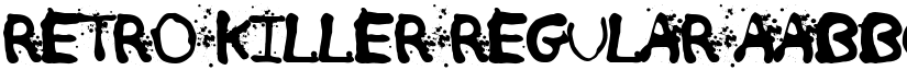 Retro Killer Regular font