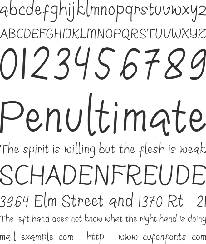 Save Planet font preview