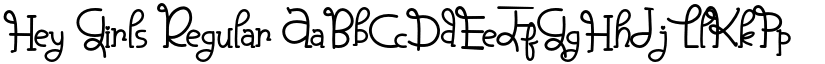 Hey Girls font download