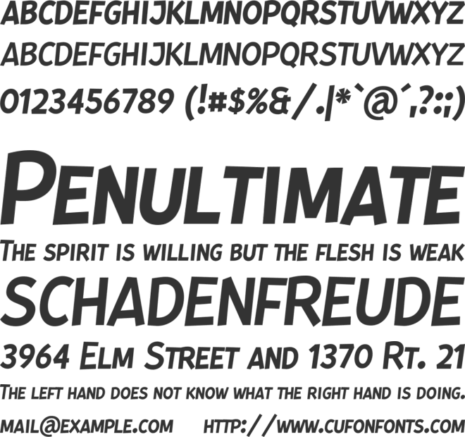 Kurri Island Caps Ita PERSONAL font preview