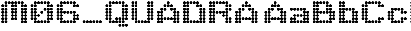 M06_QUADRA font