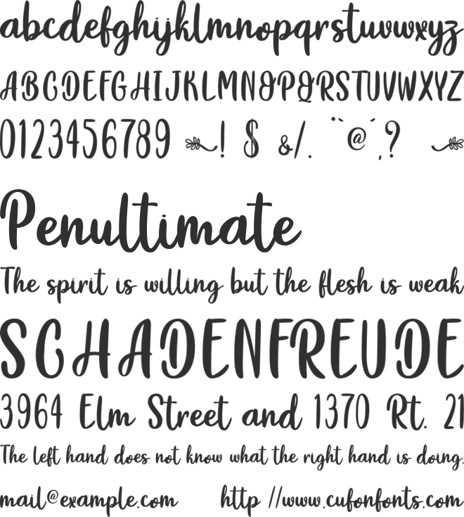 Play Day - Personal Use font preview