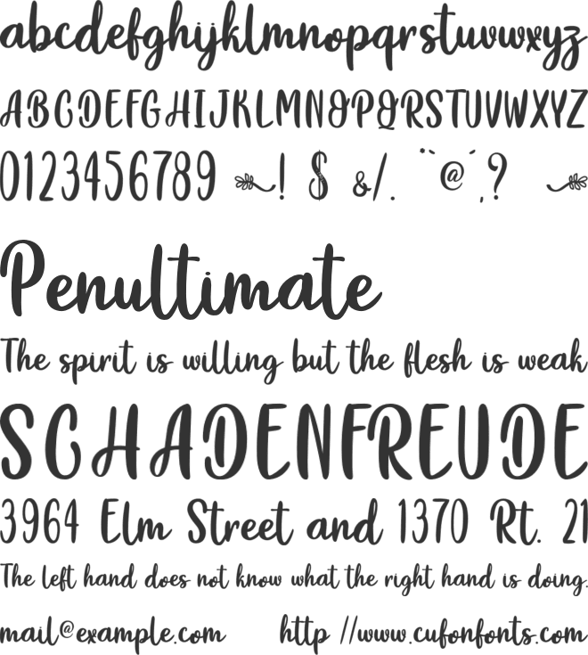 Play Day - Personal Use font preview
