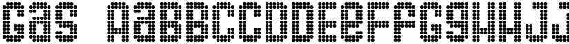 Gas font