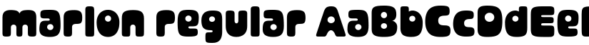 marlon regular font