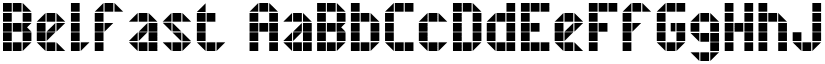 Belfast font