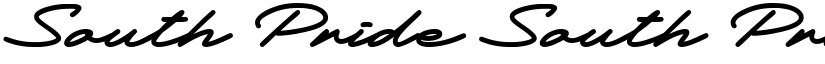 South Pride font download
