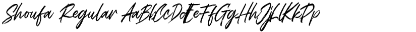 Shoufa font download