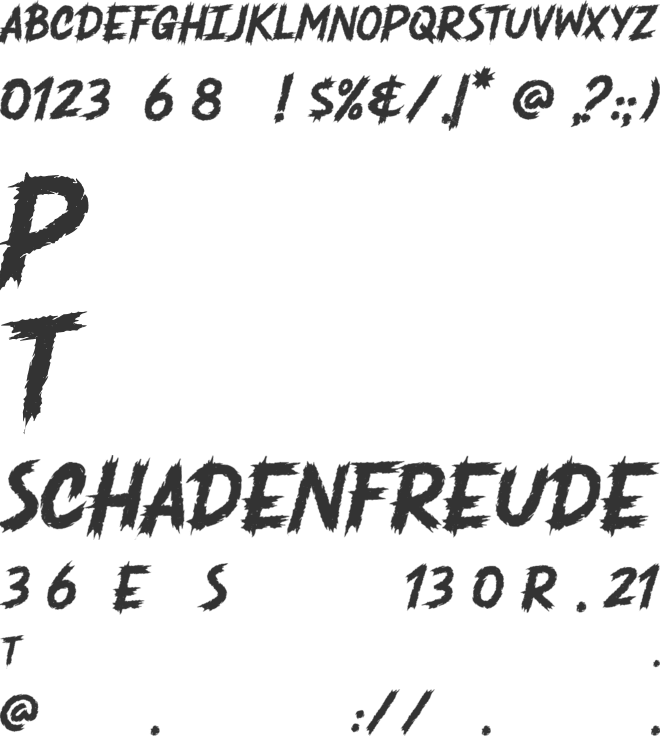 Anarchy Tantrum font preview