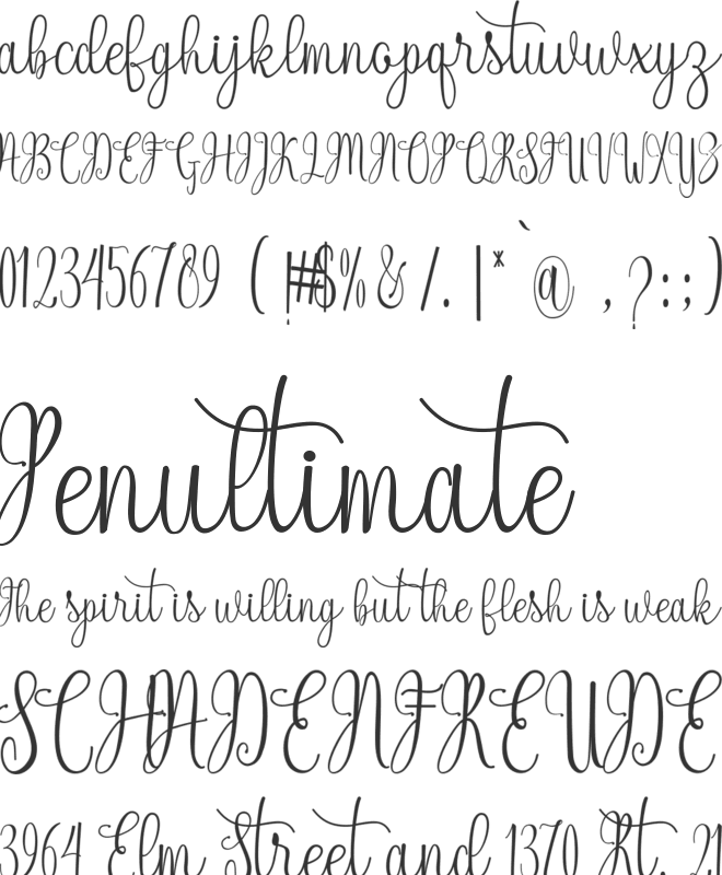 Lazortha Free font preview