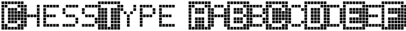 ChessType font