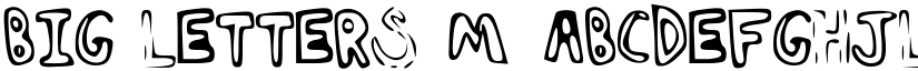 BIG_LETTERS Medium font