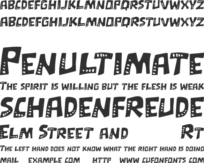Whynot font preview