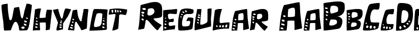Whynot font download