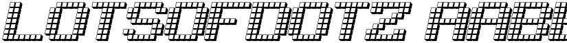 LotsOfDotz font