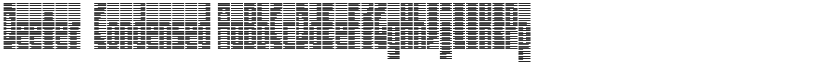 Deeter  Condensed font