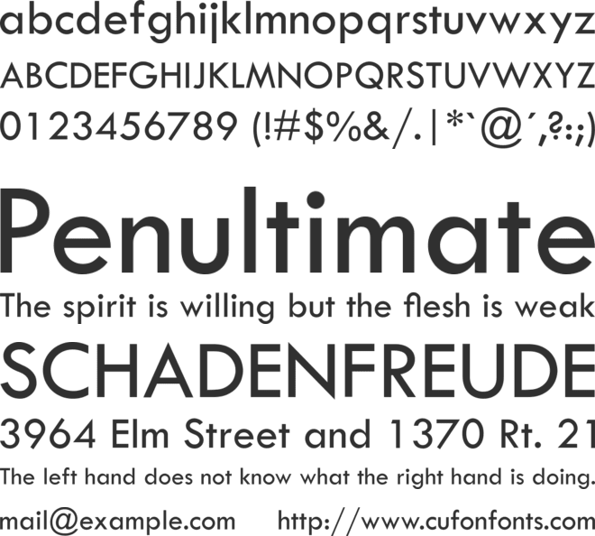 Century Font Mac