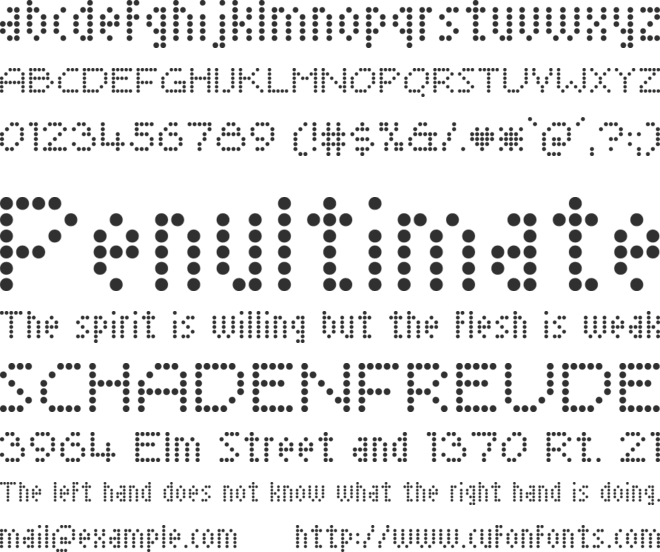 Sayso Chic font preview