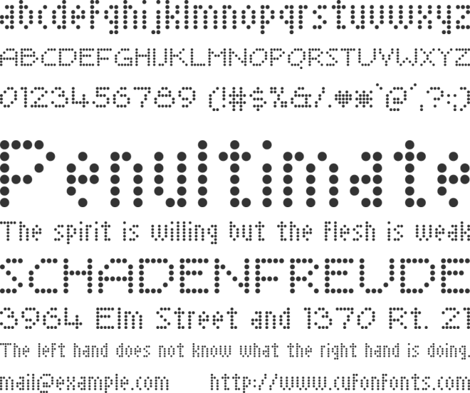 Sayso Chic font preview