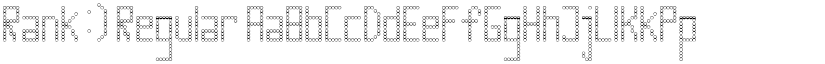 Rank:) Regular font