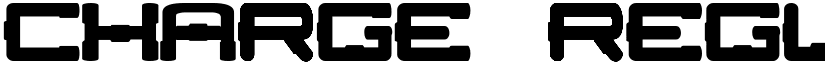 Charge Regular font