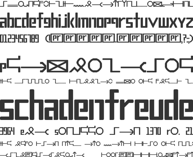 Proofreader font preview