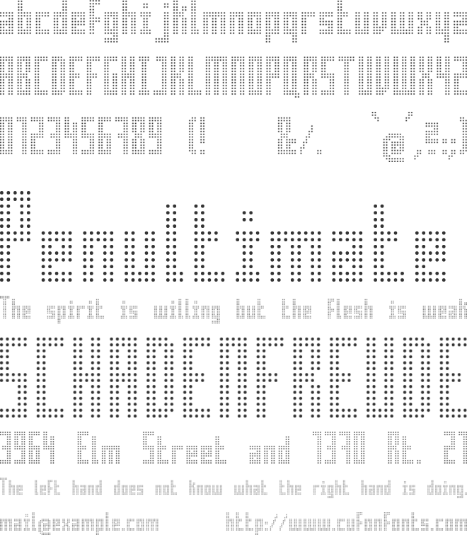 Superaircraft font preview