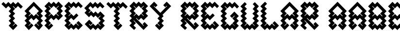 tapestry Regular font